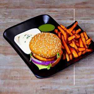 Crispy Paneer Burger