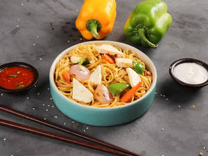 Mushroom & Paneer Noodles