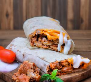 Mexican chicken shawarma