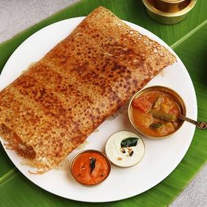 Rawa Onion Ghee Sada Dosa