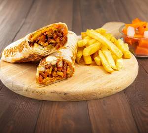 Turkish chicken shawarma
