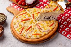 Corn Veggie Delight Pizza