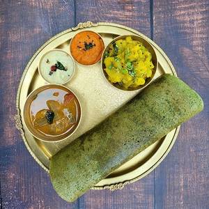 Palak Ghee Masala Dosa