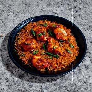 Burnt Chopper Rice Chicken