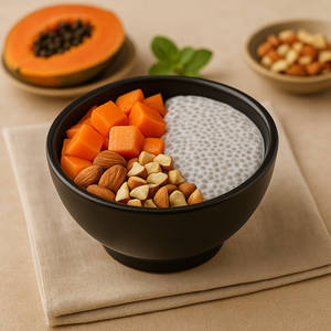 Papaya Chiaseed Pudding