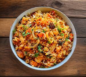 Veg dum biryani