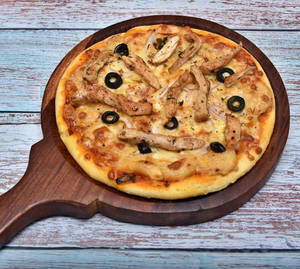 Chicken Mac & Cheese Pizza
