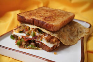 Aadha Raveena Egg Sandwich