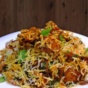 Chicken dum biryani [half]