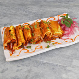 Chatpate Paneer Roll