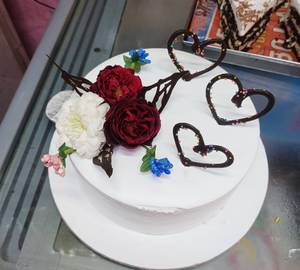 Eggless Vanilla Cake