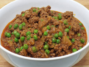Chicken Keema Matar
