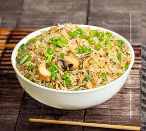 Mushroom fried rice