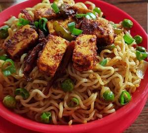 Paneer tikka maggi