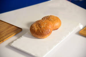 Baked Chicken Kheema Bun