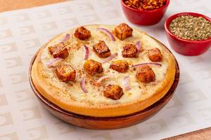 Paneer Tikka & Onion Pizza