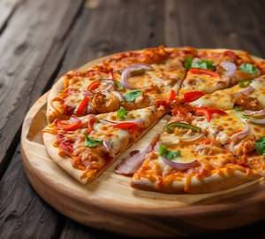 Onion Tomato Capsicum Pizza