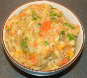 Aloo Tamatar Bengan Chokha