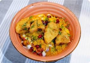 Mathri Aloo Chaat