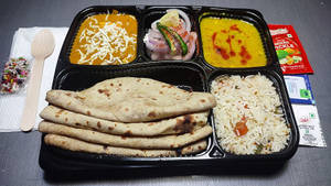 Mini Lunch Thali With Tawa Roti