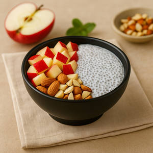 Apple Chiaseed Pudding