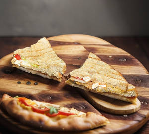 Barbeque Tofu Grilled Cheese Sandwich