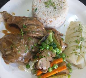 Roast chicken