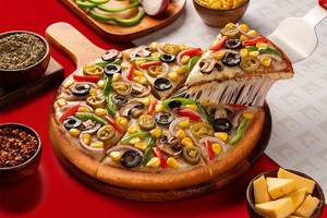 Veg Overloaded Pizza.