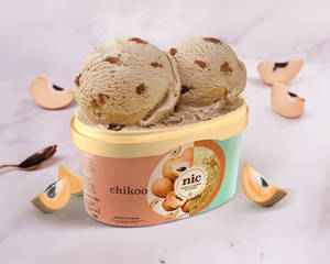 Chikoo Ice Cream 500ml