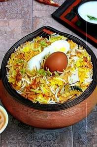 Egg biryani