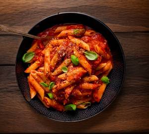 Red sauce pasta