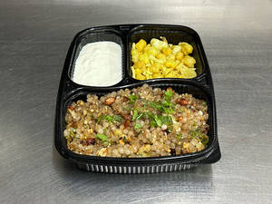 Sabudana Khichdi With Curd