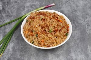 Veg Burnt Garlic Fried Rice
