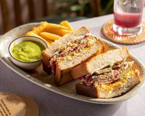 Avocado Four-cheese Sando