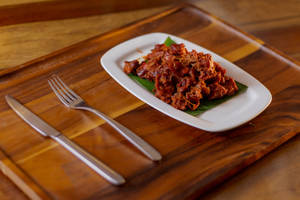 Chicken Gizzards With Dry Bamboo Shoot