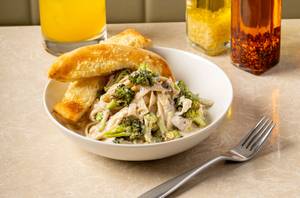 Fettuccine with Charred Broccoli
