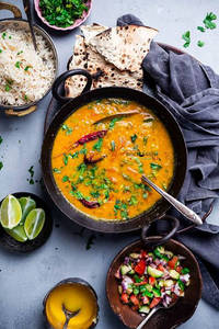 Dal Fry + Jeera Rice