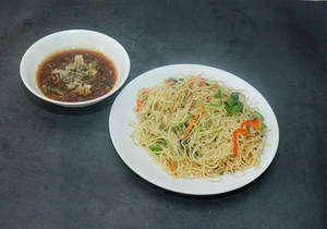 Pepper Mushroom & Cauliflower Noodles