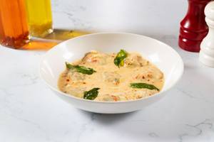 Spinach and Feta Ravioli in Creamy Butter Sauce