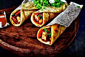 Paneer cheese roll