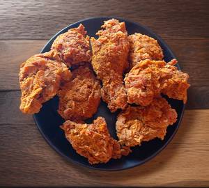6. pc hot n crispy chicken