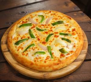 Onion capcicum pizza