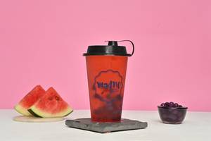 Watermelon & Berry Boba Tea