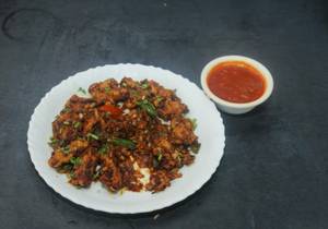 Crispy Baby Corn Manchurian
