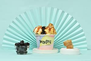 Nutty Caramel Banana Boba Sundae