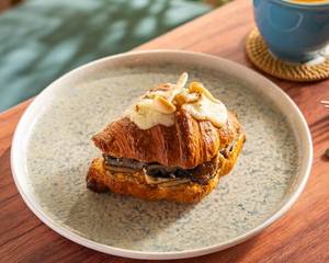 Truffle Mushroom Croissant Madame