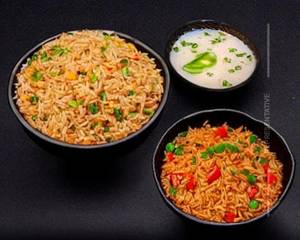 Triple Schezwan Fried Rice