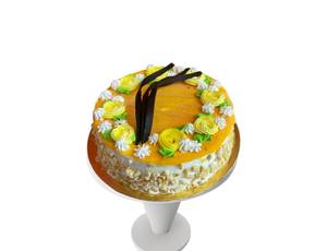 Magical Alphonso Ice Cream Cake