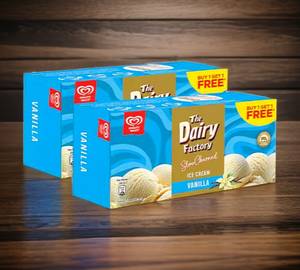 The Dairy Factory Vanilla Party Pack [700ml x 2pcs]