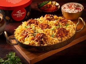 Dum Spicy Paneer Mini Biryani Bowl